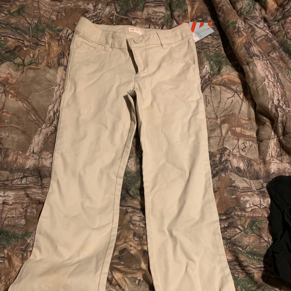 Cat & jack size 8 khaki pants New with tags